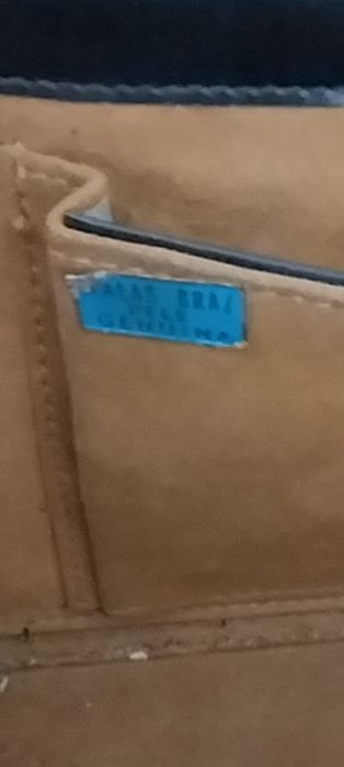 Mala de senhora vintage em couro