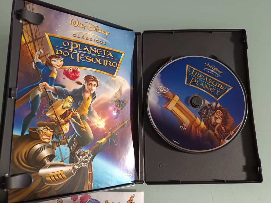 DVD Disney o planeta do tesouro