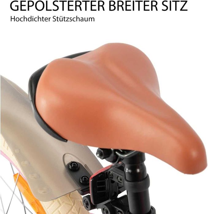 HILAND rower dziecięcy 16", dla dziewcząt