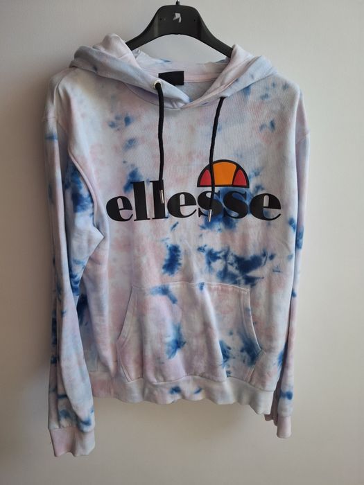 Bluza damska z kapturem i ociepleniem tie dye Ellesse 36/S oh hoody