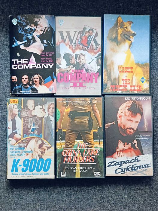 Zestaw 18 Kaset VHS