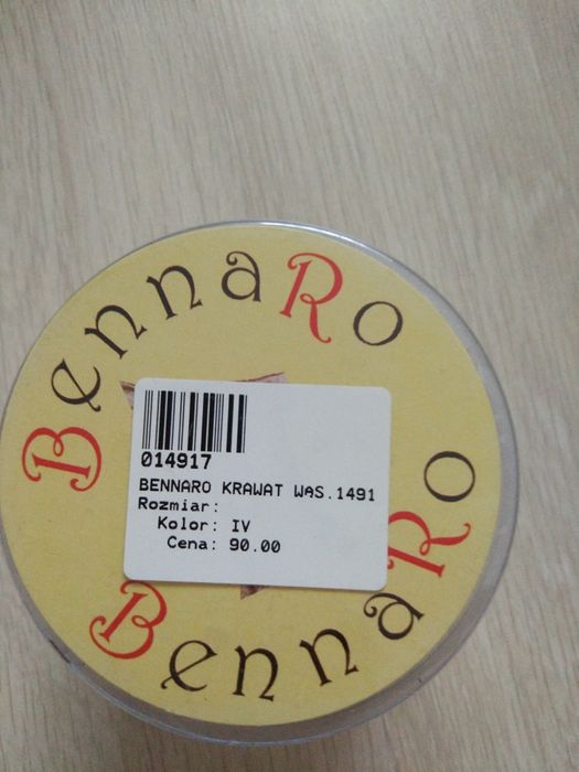 Krawat biały ślubny