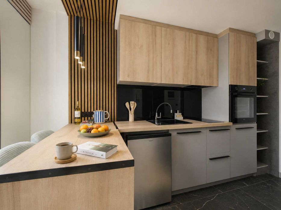 Nowoczesny apartament z miejscem postojowym - Gdańsk Śródmieście ul. Mostek 27 m²