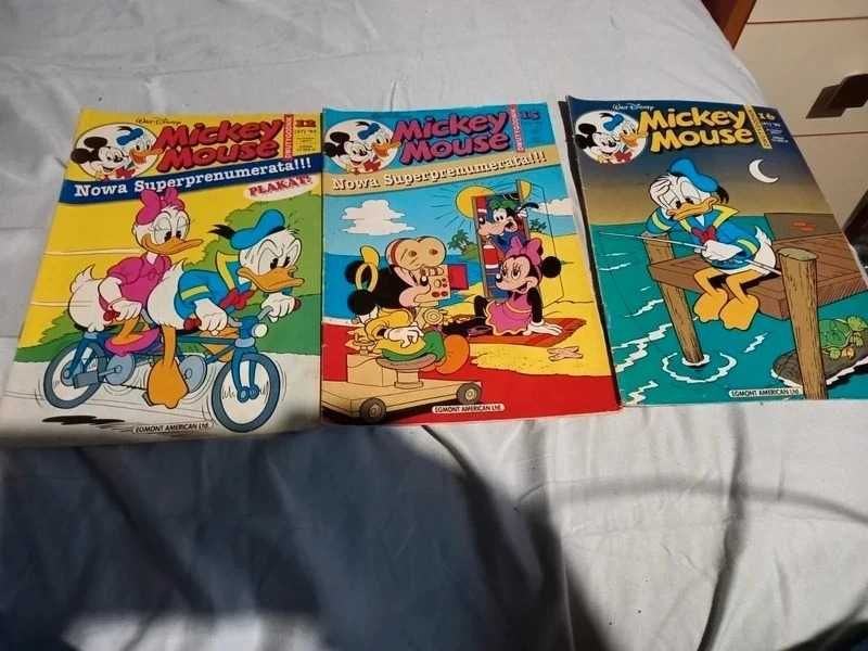Mickey mouse x 3 z plakatami