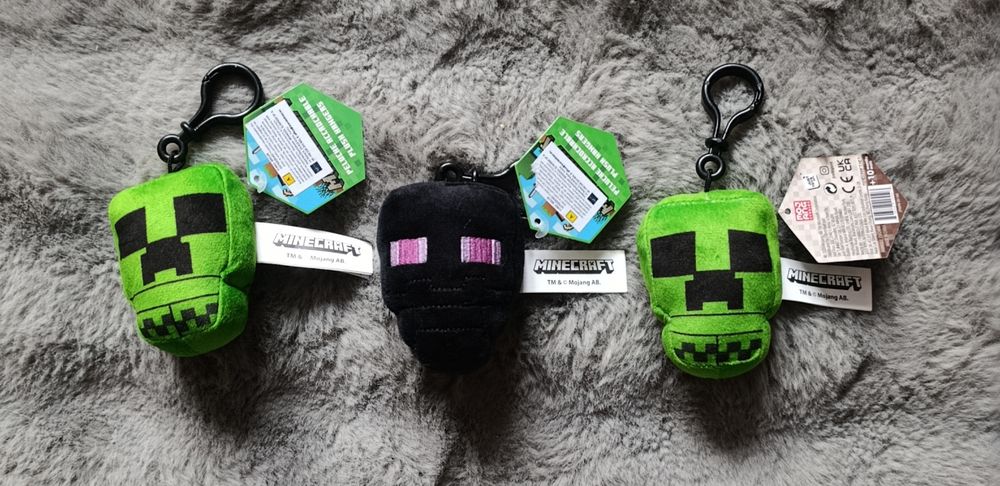 Minecraft breloczki- nowe org. Enderman