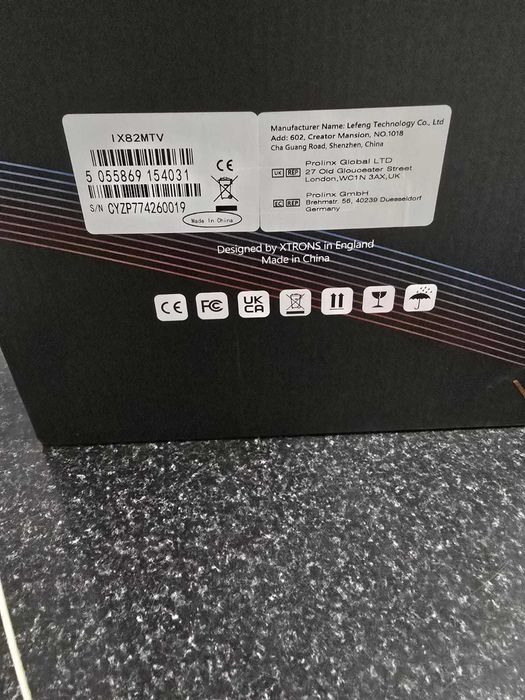 Rádio Xtrons Android 12 8″ Octa-Core 1.8Ghz 6GB 128GB, modelo IX82MTV