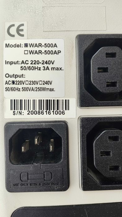 UPS PowerCom WAR-500A