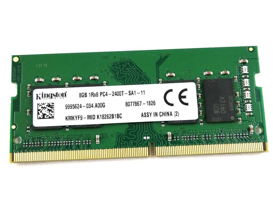 Pamięć RAM Kingston 8GB DDR4 2400MHz PC4-2400T SODIMM KMKYF9-MID
