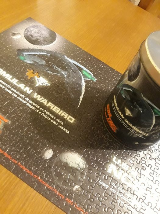 StarTrek kolekcjonerskie puzle StarWars