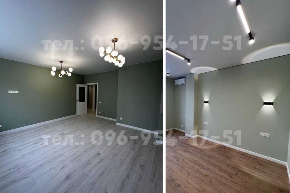 Малярні роботи, шпаклівка стін, фарбування стель Львів Ремонт квартир