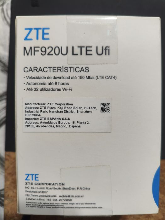 Router ZTE mf920u