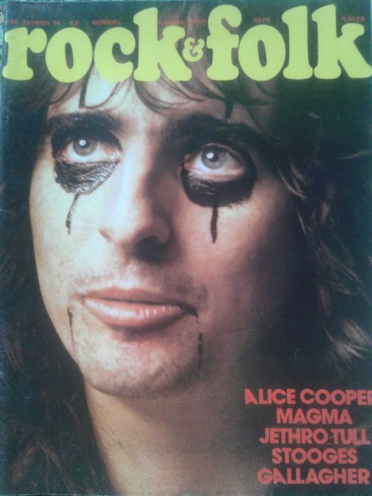 Revistas Musica anos 70 Rock & Folk