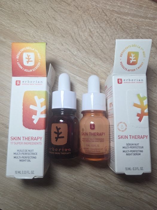 Erborian skin therapy serum 10ml i olejek 10ml