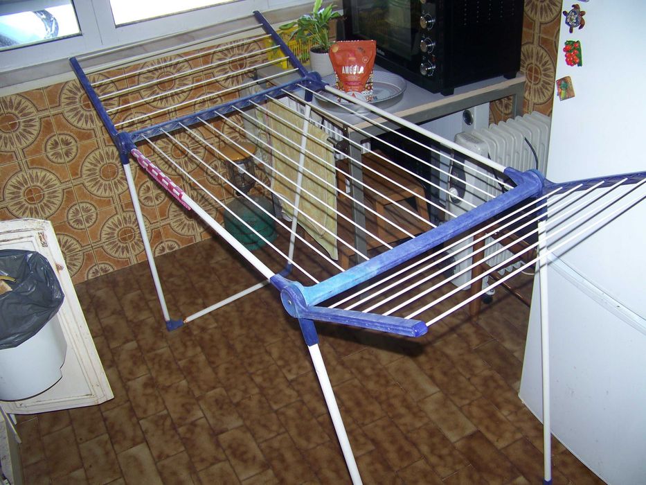 estendal grande de chão articulado