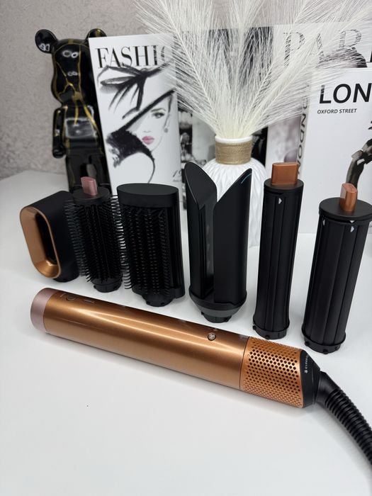 Стайлер Dyson Airwrap co-anda 2x Bronze | мультистайлер для волосся