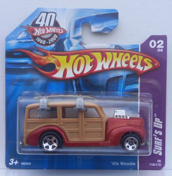 Hot wheels 40s woodie surf's up