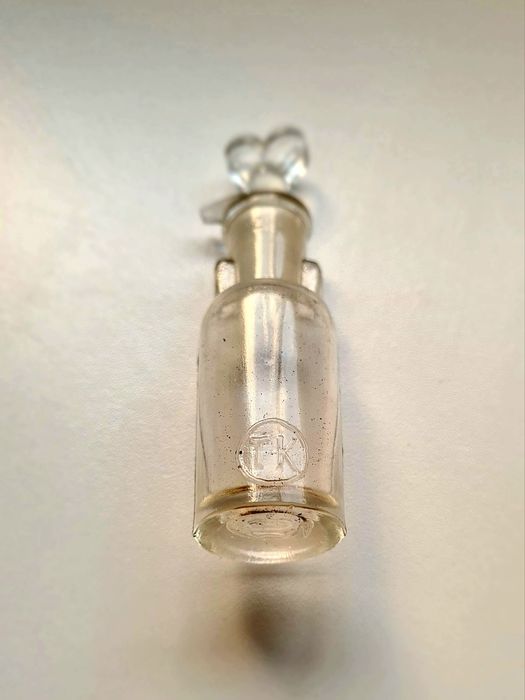Frasco Anestesia Conta-Gotas Antigo 10ml "TK" — Séc. XIX
