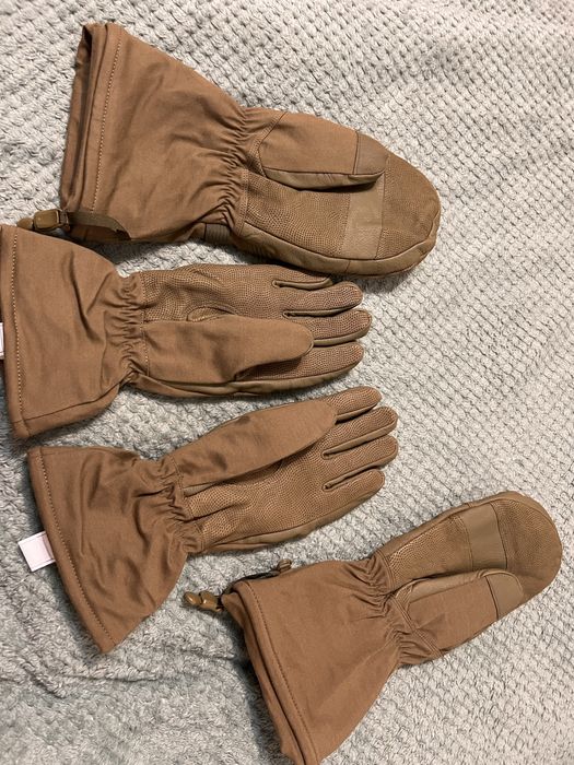 Rekawice wojskowe podwojne Holenderskie 2020 Nowe r.L