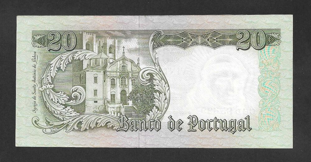 Nota de 20 Escudos - 1964