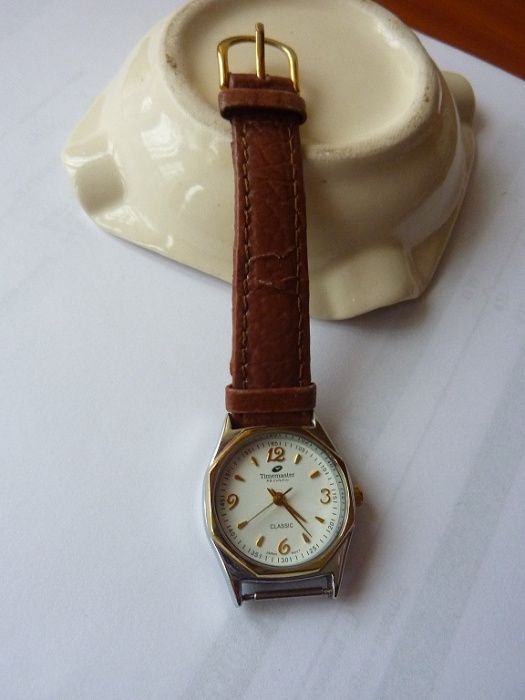 Zegarek damski Timemaster ZQTIM złoty classic collection