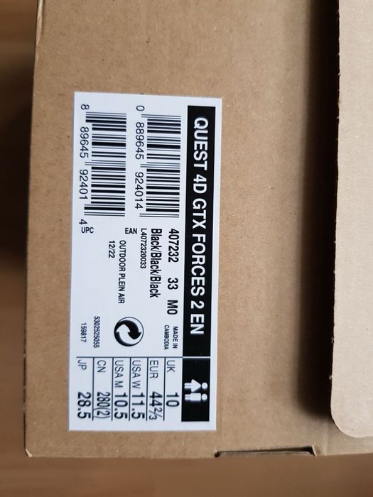 Берці salomon quest 4d gtx forces 2