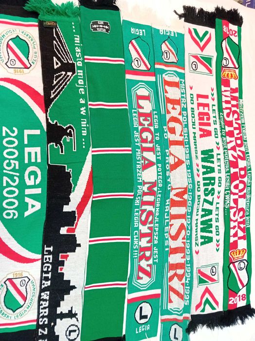 Szaliki Legii - kolekcja