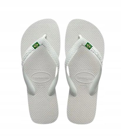 Havaianas klapki damskie białe japonki casual 43-44 1j6b