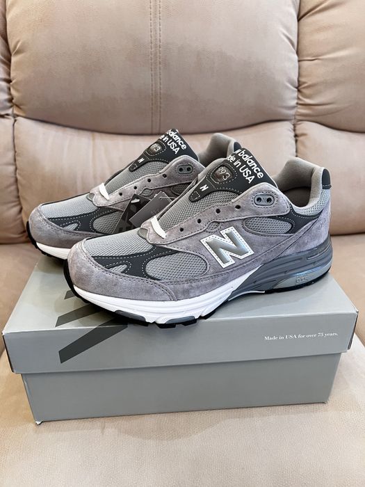 Оригинал New Balance 993 Made In USA ‘Grey White’ новые MR993GL