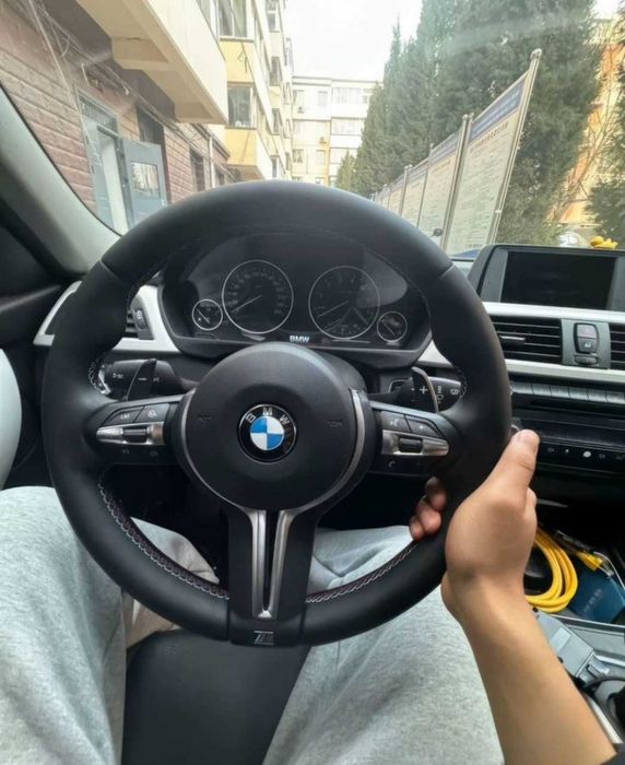 ‼️ Спортивне Premium M Кермо BMW ‼️ Шкіряний Руль Шкіра Наппа M3 стиль для БМВ F30 F10 F20 F21 F31 F32 F33 F36 F11 F25 F15
