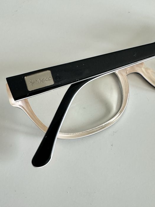 Vasco oprawki biało czarne nr 1271 rozmiar 52 okulary