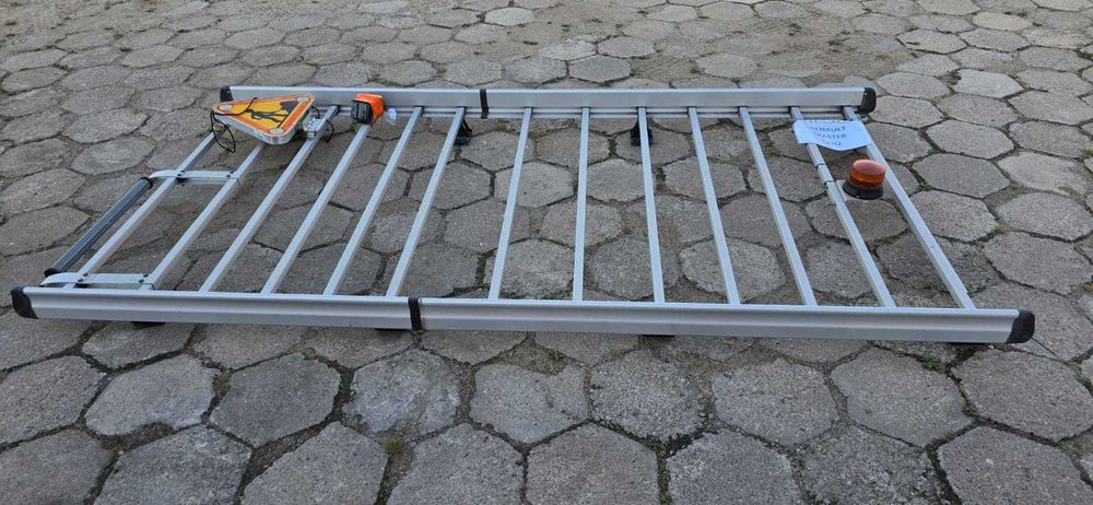 Bagażnik dachowy Aluminiowy L2H2 Renault MASTER III