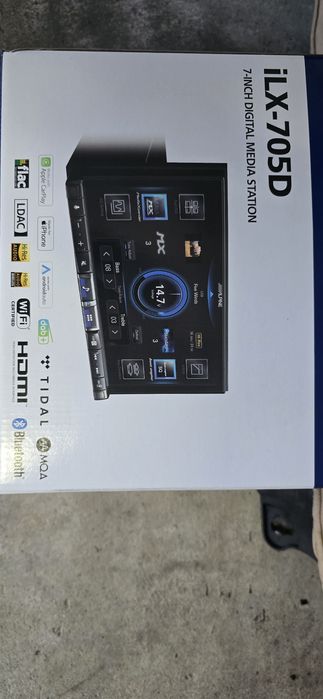 Alpine ILX-705D novo com extras