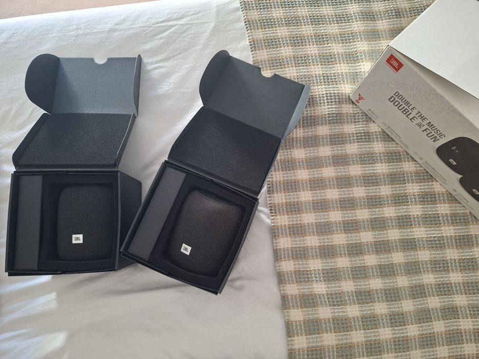 Par de Colunas JBL Inteligentes – Google Home/Assistant | Como novas