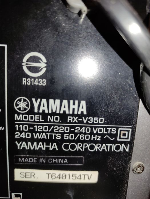 Ресивер   YAMAHA RX-V350