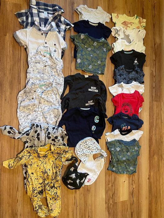 Duza paka, Odzież niemowlęca 50-68 dla chłopca