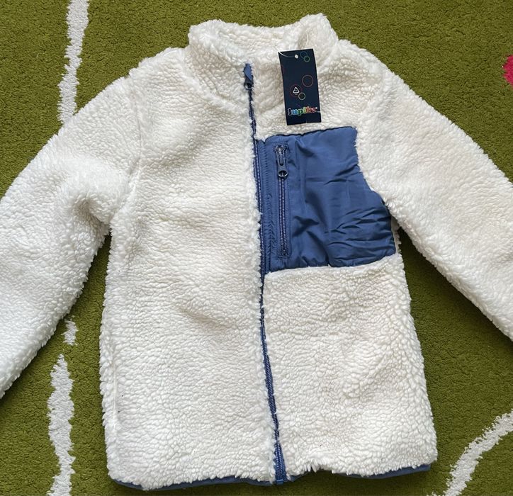 Куртка демісезонна зі штучної овчини для хлопчика Lupilu LIDL