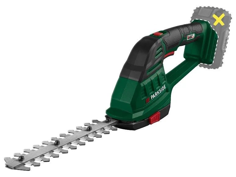 PARKSIDE® Akumulatorowe nożyce do krzewów 20 V, PAGS 20-Li A1,