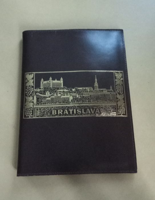 Шкіряна обкладинка Bratislava