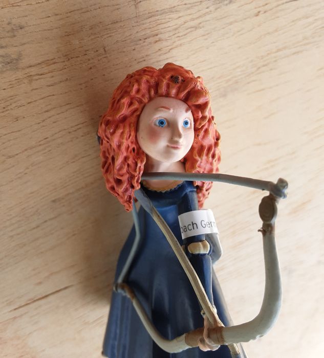 Figura da princesa Mérida (Brave da Disney) Bullyland
