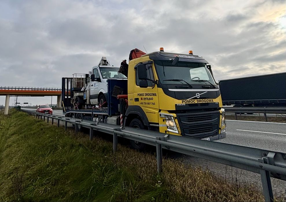 Usługi HDS - transport maszyn, towarów, pomoc drogowa(północna Polska