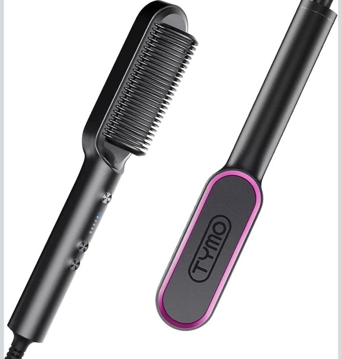TYMO  szczotka do prostowania z wbudowanym grzebieniem