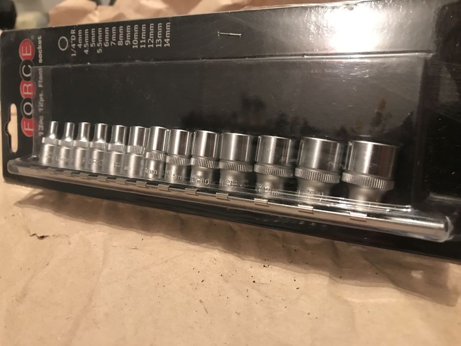 Набір 12 гранних головок