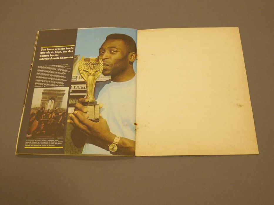 Manchete Vida e Glória de Pelé