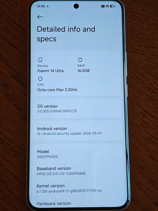 XIAOMI 14 ULTRA, 16gb RAM, 1TB armazenamento, branco, ROM original chinesa, com inglês, com set fotográfico