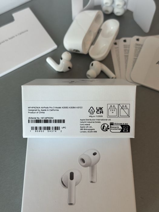 Навушники Apple AirPods Pro 3 Gen (Активне шумоподавлення)