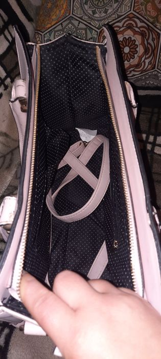 Torebka duża jasny róż