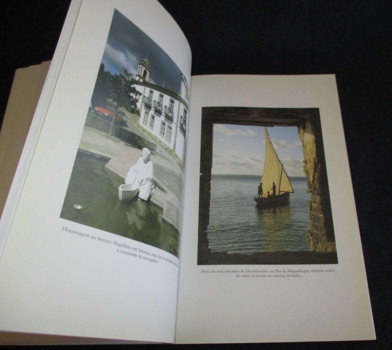 Livro Nos Passos de Magalhães Gonçalo Cadilhe 1ª edição 2008