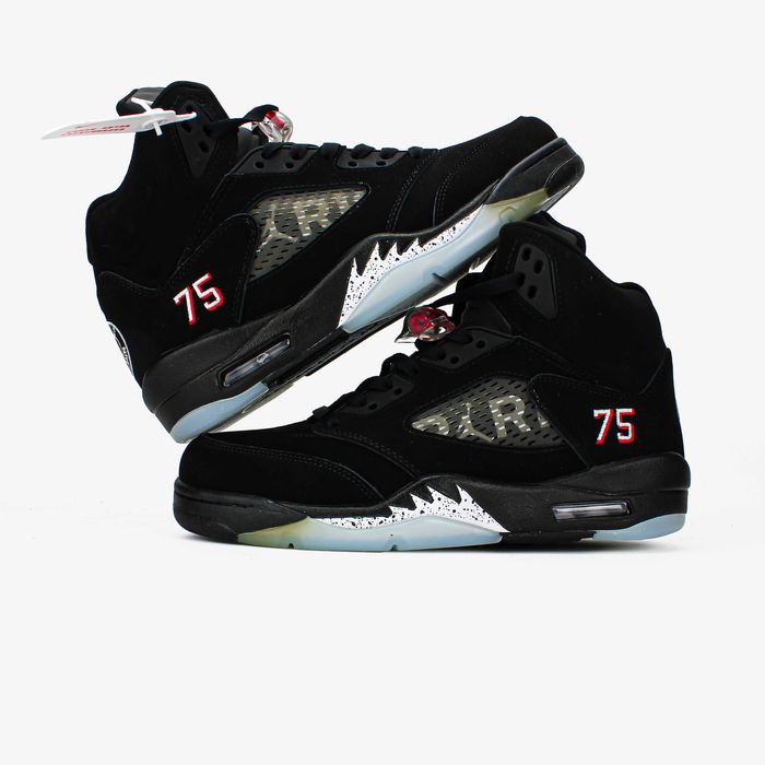 ! РОЗПРОДАЖ ! Nike Air Jordan 5 x PSG Blue White Black 41 42 43 44 45