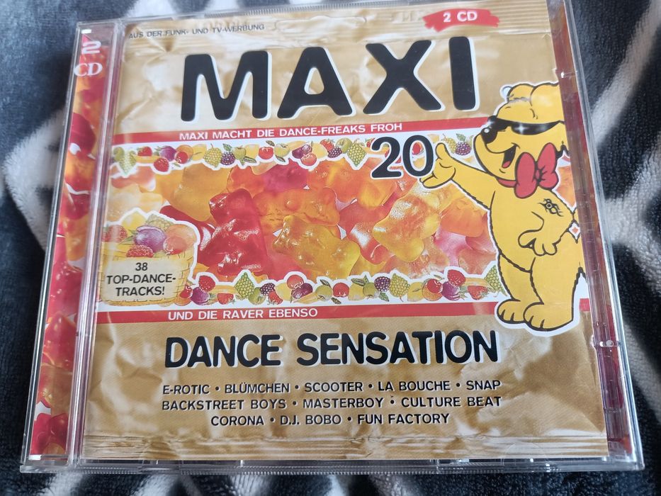 Various - Maxi Dance Sensation 20 (2xCD, Comp)(vg-)