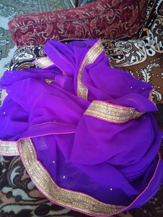 Сарі Індійське жіноче ,дупатта, палантин.